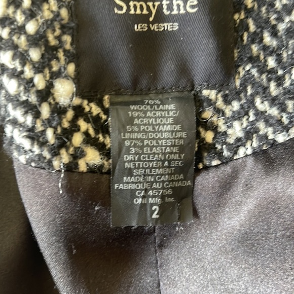 SMYTHE Tweed Wool Coat - Picture 10 of 10